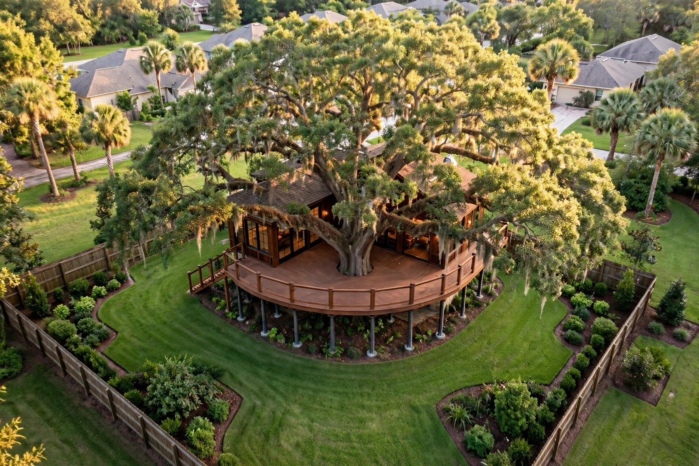 The Vintage Oak from above — Grand Oak Pavilion collection, Rose Homes Luxury Builds