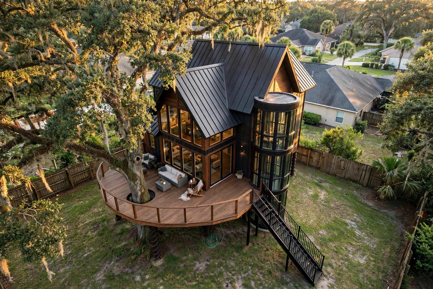 The Manor from above — Signature Estate collection, Rose Homes Luxury Builds