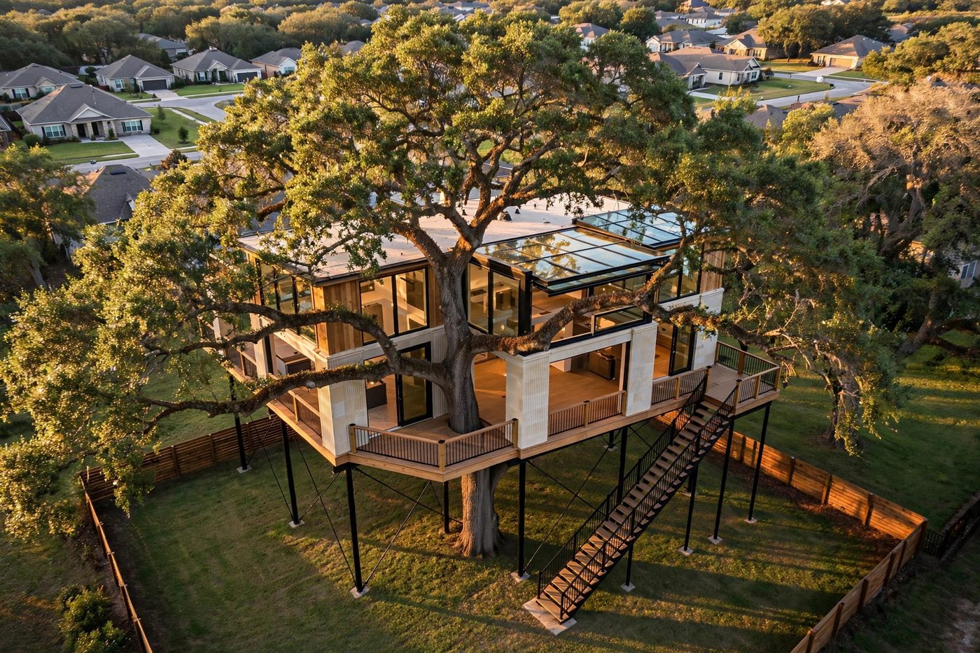 The Meridian from above — Signature Estate collection, Rose Homes Luxury Builds