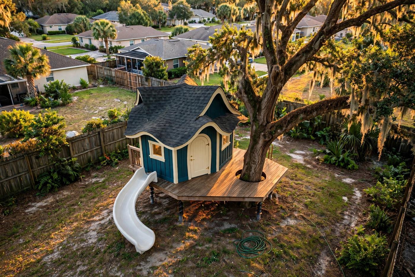 The Storybook from above — Storybook Cottage collection, Rose Homes Luxury Builds