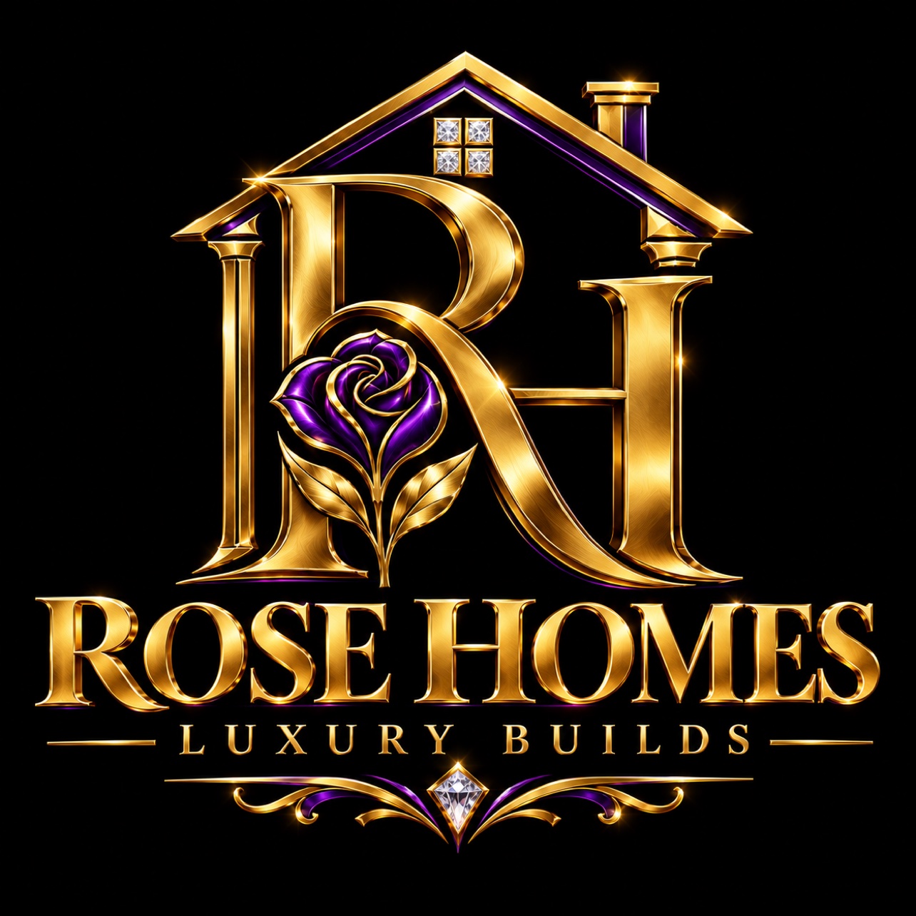 Rose Homes Luxury Builds logo